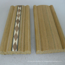 tiras de incrustaciones de madera artificial moldeado